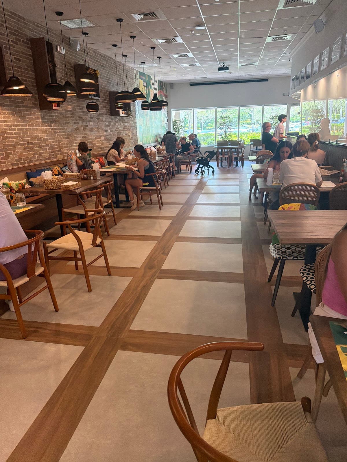 Guests dining at RememBR Weston Brazilian restaurant in Weston, FL